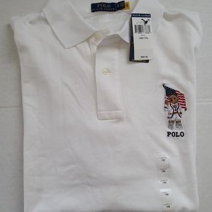 Ralph Lauren Polo Bear White Size 1XB